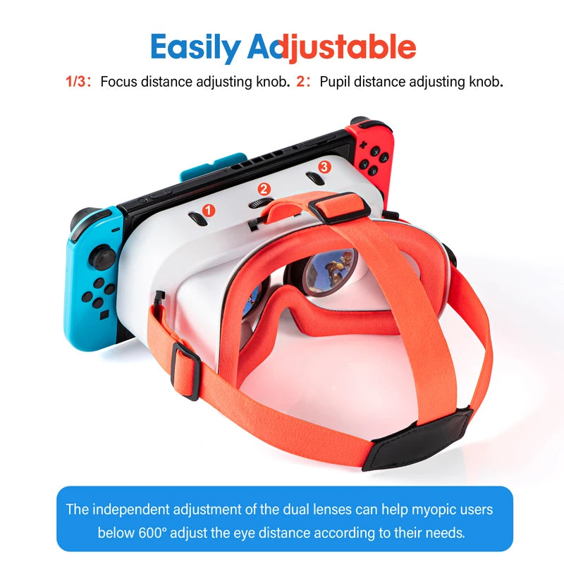 for Nintend Switch LABO VR Glasses Virtual Reality Movies Switch Game VR Headset Glasses for nintendo Switch OLED Accessories