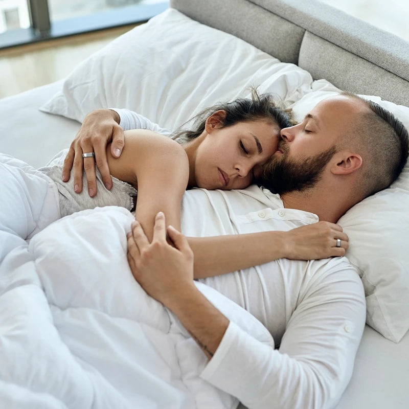 NexRing Ring Bluetooth Pedometer Oximeter Fitness Tracker Smart Health Ring for Men Women Phone with Heart Rate Sleep Track