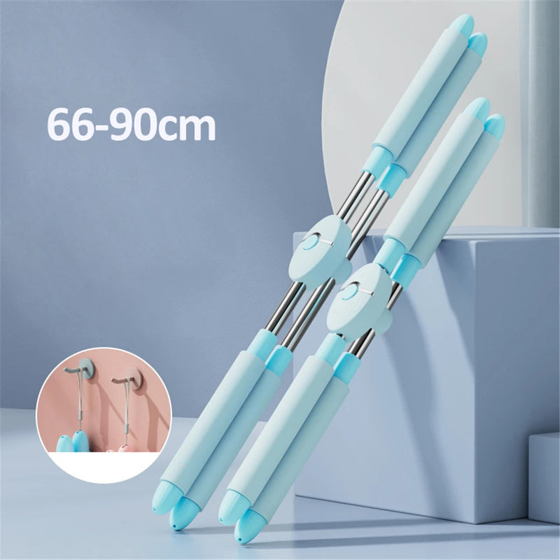 New Style Back Posture Corrector Back Brace Straightener Cross Yoga Sticks Stretching Tool for Posture Purple Green