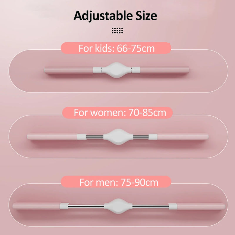 New Style Back Posture Corrector Back Brace Straightener Cross Yoga Sticks Stretching Tool for Posture Purple Green