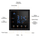 MH-1828 Smart Thermostat 16A Floor Heating Temperature Controller with LED Touch Screen 85-265V Electric Heating Control