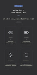 Massage Gun 32 Speed Deep Tissue Body Neck Back Foot Muscle Electric Massager Pistol Exercise Relaxation Pain Relief Massagers