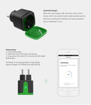 Wifi Tuya Smart Outdoor Socket IP44 Waterproof Wireless Remote Control Plug EU 16A Support Scene Linkage Alexa Google Home Vocie