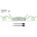 VR Headset Charging Dock for Meta Quest 3S with 2pcs battery pack Quest2/Quest3 Universal Lighting Charger Stand base