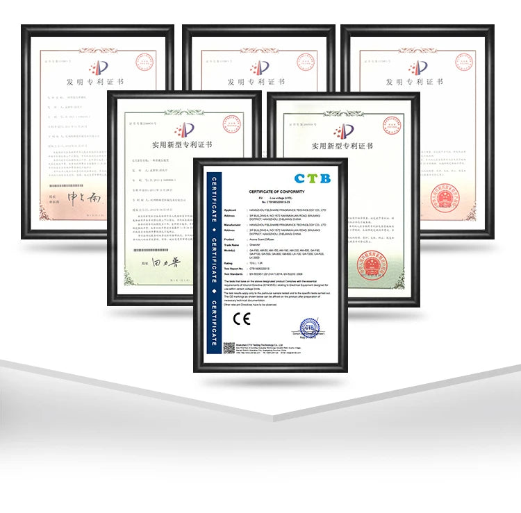 Felshare WIFI App Wall Mounted Electric Aroma Diffuser Essential Oil Diffuser Machine No Water Scent Nebulizer For Air Purify