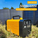 500W Portable Power Station 512Wh solar generetor 220V    Sine Wave AC Outdoor Powered Generator Emergency Mobile Power Bank