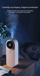 Home Indoor Battery Automatic Fragrance Machine Portable White Air Purifiers Perfume Air Freshener Essential Oil Diffuser