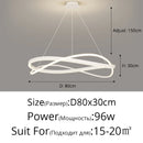 Minimalist Light Luxury Living Room Pendant Lights Post-modern Simple Restaurant Light Bedroom Full Spectrum Smart Chandelier