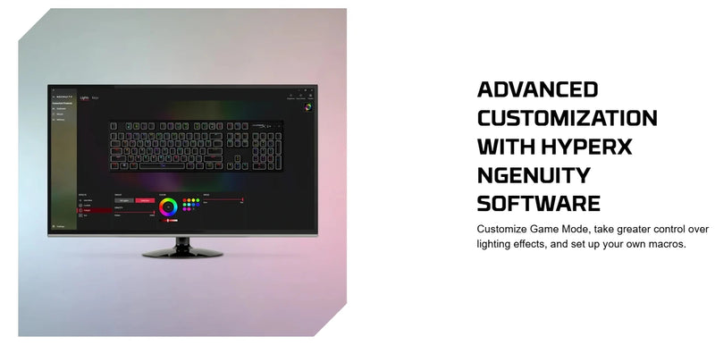 New HyperX Alloy Origins Full size RGB Backlighting Mechanical Gaming Keyboard for PC