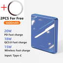 20W 10000mAh Macsafe Power Bank Magnetic Power Bank External Spare Battery For iPhone 15 14 13 12 Pro Max Wireless Power Banks