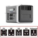 High Power Station 1800W 2600W Camping Portable Power Station 2048WH Solar Generator LiFePo4 Battery 110V 220V Outdoor Emergency