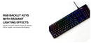 New HyperX Alloy Origins Full size RGB Backlighting Mechanical Gaming Keyboard for PC