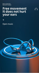 VG06 Wireless Bluetooth Earphones Earloop Headphones EarHook Hook Music Sport Headset Gaming Handsfree For All Smart Phones VG