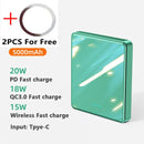 20W 10000mAh Macsafe Power Bank Magnetic Power Bank External Spare Battery For iPhone 15 14 13 12 Pro Max Wireless Power Banks