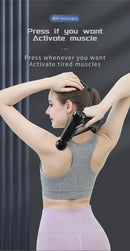 Massage Gun 32 Speed Deep Tissue Body Neck Back Foot Muscle Electric Massager Pistol Exercise Relaxation Pain Relief Massagers