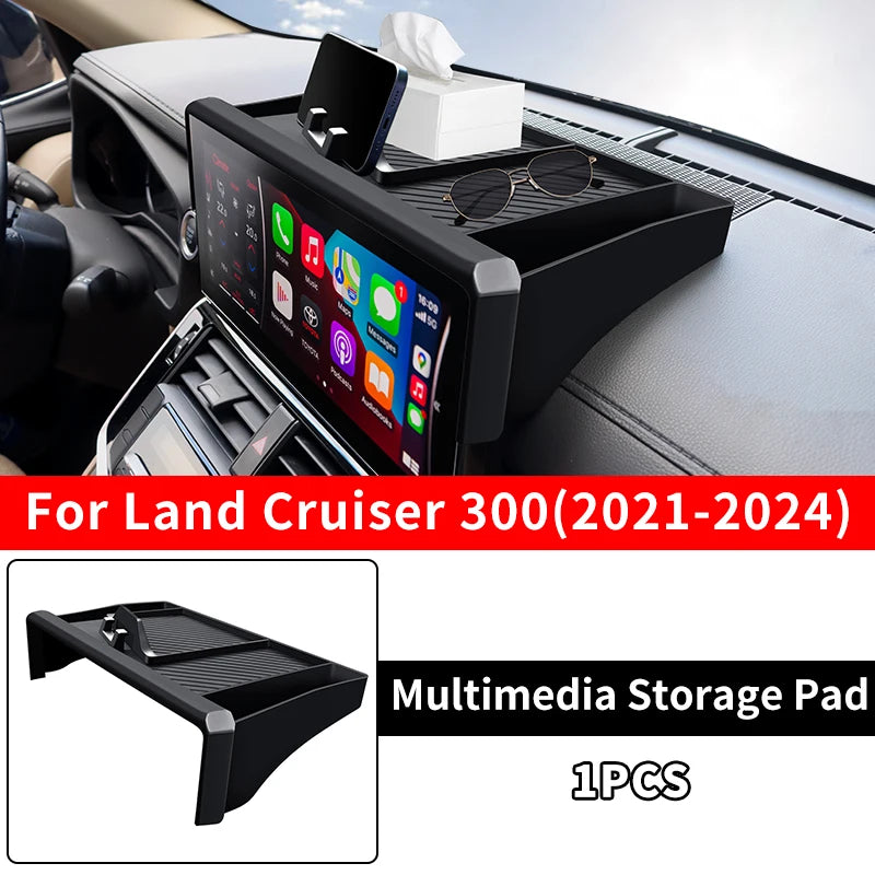 For 2021-2024 Toyota Land Cruiser 300 center console Storage Protection sleeve gear cover LC300 Interior upgrade Accessories