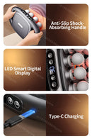 8 Heads Fascial Massage Gun Powerful Vibration Massager Deep Tissue Massage Fascia Gun Shoulder Neck Back Muscle Relax