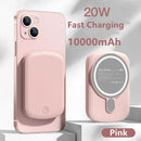 20W 10000mAh Macsafe Power Bank Magnetic Power Bank External Spare Battery For iPhone 15 14 13 12 Pro Max Wireless Power Banks