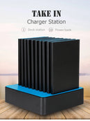 NEW Arrival Sharing Power Banks Customized Color Charging Station with Advertising Holder