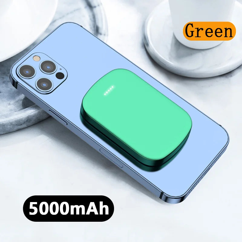 20W 10000mAh Macsafe Power Bank Magnetic Power Bank External Spare Battery For iPhone 15 14 13 12 Pro Max Wireless Power Banks