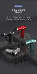 Massage Gun 32 Speed Deep Tissue Body Neck Back Foot Muscle Electric Massager Pistol Exercise Relaxation Pain Relief Massagers