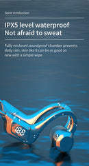 VG06 Wireless Bluetooth Earphones Earloop Headphones EarHook Hook Music Sport Headset Gaming Handsfree For All Smart Phones VG