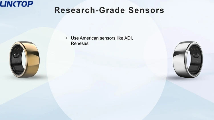 NexRing Ring Bluetooth Pedometer Oximeter Fitness Tracker Smart Health Ring for Men Women Phone with Heart Rate Sleep Track