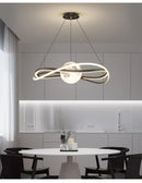 Minimalist Light Luxury Living Room Pendant Lights Post-modern Simple Restaurant Light Bedroom Full Spectrum Smart Chandelier