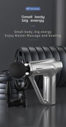 Massage Gun 32 Speed Deep Tissue Body Neck Back Foot Muscle Electric Massager Pistol Exercise Relaxation Pain Relief Massagers