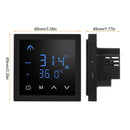 MH-1828 Smart Thermostat 16A Floor Heating Temperature Controller with LED Touch Screen 85-265V Electric Heating Control