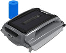 Betta SE Plus - Solar Powered Robotic Pool Skimmer with Dual Charging Options and 30-Hour Continuous Cleaning Battery Power