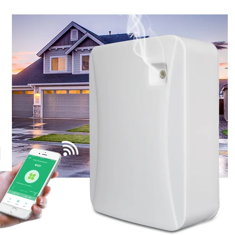 Felshare WIFI App Wall Mounted Electric Aroma Diffuser Essential Oil Diffuser Machine No Water Scent Nebulizer For Air Purify