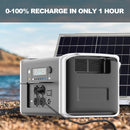 High Power Station 1800W 2600W Camping Portable Power Station 2048WH Solar Generator LiFePo4 Battery 110V 220V Outdoor Emergency