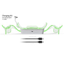 VR Headset Charging Dock for Meta Quest 3S with 2pcs battery pack Quest2/Quest3 Universal Lighting Charger Stand base