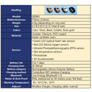 NexRing Ring Bluetooth Pedometer Oximeter Fitness Tracker Smart Health Ring for Men Women Phone with Heart Rate Sleep Track