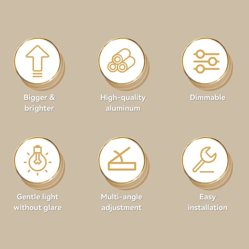 Brightness Control LED Track Light COB Ceiling Lamps 20W Rail Lighting System For Clothing Store Kitchen Smart Home Living Room