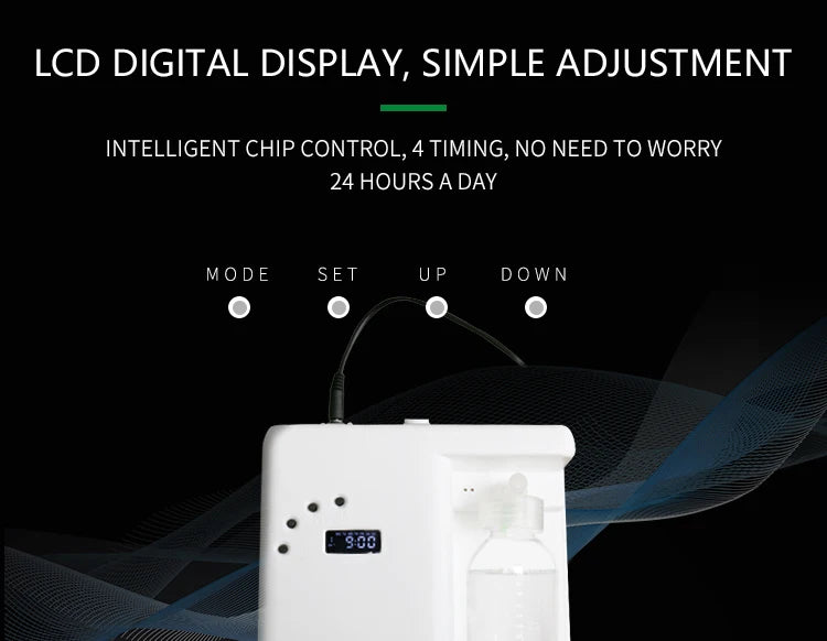 Felshare WIFI App Wall Mounted Electric Aroma Diffuser Essential Oil Diffuser Machine No Water Scent Nebulizer For Air Purify