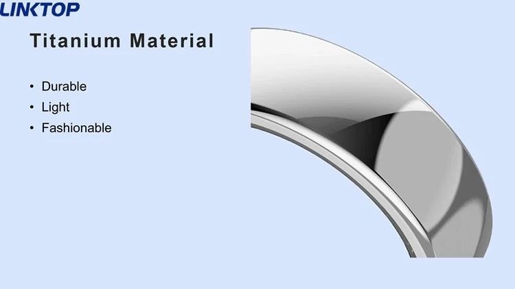 NexRing Ring Bluetooth Pedometer Oximeter Fitness Tracker Smart Health Ring for Men Women Phone with Heart Rate Sleep Track