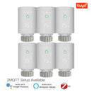 MOES ZigBee3.0 Radiator Actuator Programmable Thermostatic Valve Tuya Temperature Controller 2MQTT Alexa Google Voice Smart App