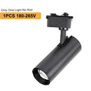 Brightness Control LED Track Light COB Ceiling Lamps 20W Rail Lighting System For Clothing Store Kitchen Smart Home Living Room