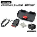 New Motorcycle Wireless Charger Navigation bracket Fast charge For Kawasaki Versys 650 For Yamaha Tracer 7 Universal GPS bracket