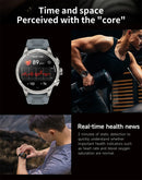 LIGE Men Smart Watch 710mAh Large Battery LED Flashlight Watches 1.85'' HD Screen Bluetooth Call Military Sports Smartwatch Man