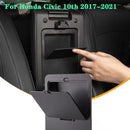 For Honda Civic 2017 2018 2019 2020 2021 Car Organizer Center Console Hidden Storage Box Trim For Civic 10th Gen Accessories