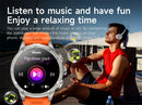 LIGE Men Smart Watch 710mAh Large Battery LED Flashlight Watches 1.85'' HD Screen Bluetooth Call Military Sports Smartwatch Man