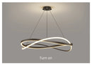 Minimalist Light Luxury Living Room Pendant Lights Post-modern Simple Restaurant Light Bedroom Full Spectrum Smart Chandelier
