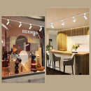 Brightness Control LED Track Light COB Ceiling Lamps 20W Rail Lighting System For Clothing Store Kitchen Smart Home Living Room