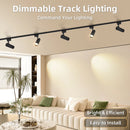 Brightness Control LED Track Light COB Ceiling Lamps 20W Rail Lighting System For Clothing Store Kitchen Smart Home Living Room