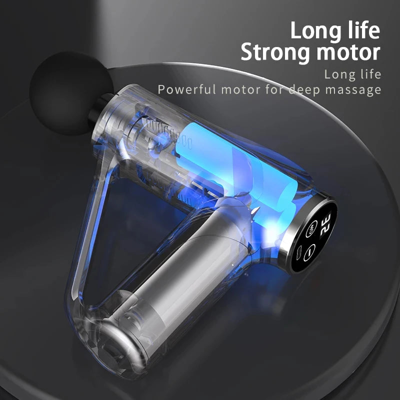 Massage Gun 32 Speed Deep Tissue Body Neck Back Foot Muscle Electric Massager Pistol Exercise Relaxation Pain Relief Massagers