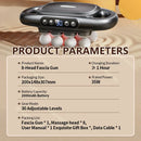 8 Heads Fascial Massage Gun Powerful Vibration Massager Deep Tissue Massage Fascia Gun Shoulder Neck Back Muscle Relax