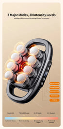 8 Heads Fascial Massage Gun Powerful Vibration Massager Deep Tissue Massage Fascia Gun Shoulder Neck Back Muscle Relax